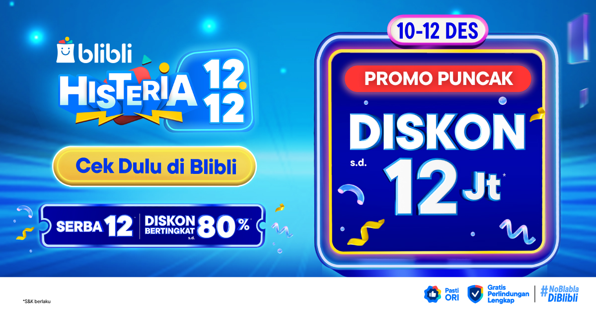 Promo 12.12 Harbolnas 2025