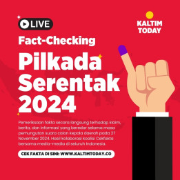 Iklan Cek Fakta Pilkada Serentak 2024