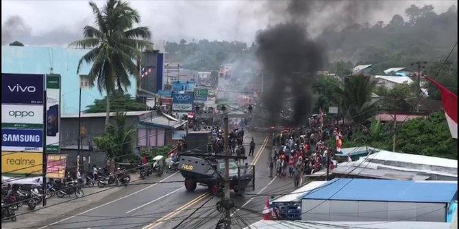 Kantor DPRD Dibakar, Situasi Manokwari di Papua Barat Berangsur Kondusif