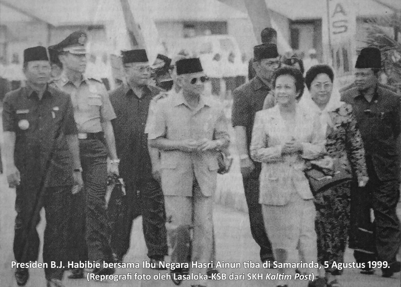 Meresmikan Perumahan Bengkuring, Kenangan Presiden BJ Habibie di Samarinda