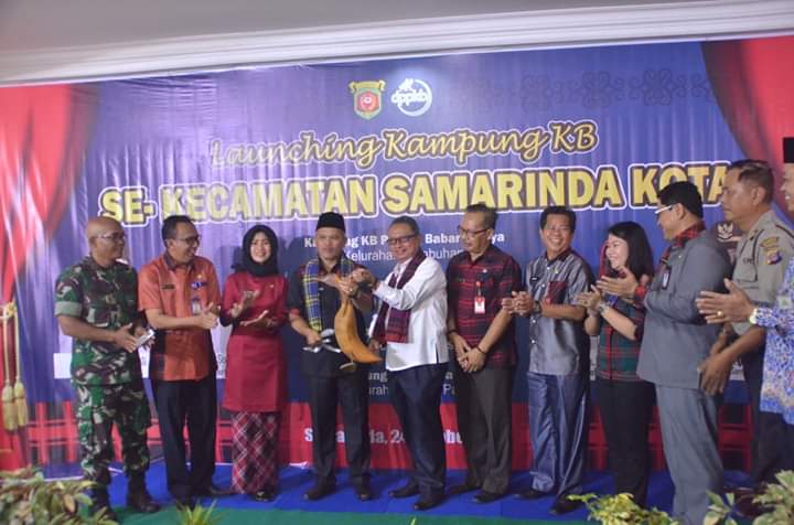 Launching Kampung KB se-Samarinda Kota. Humas Pemkot Samarinda