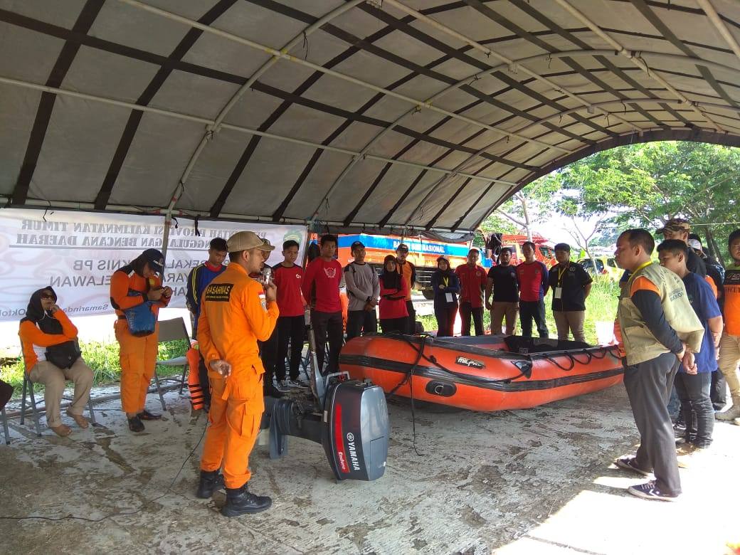 Hari Kedua Bimtek Water Rescue, Peserta Antusias Lakukan Praktik