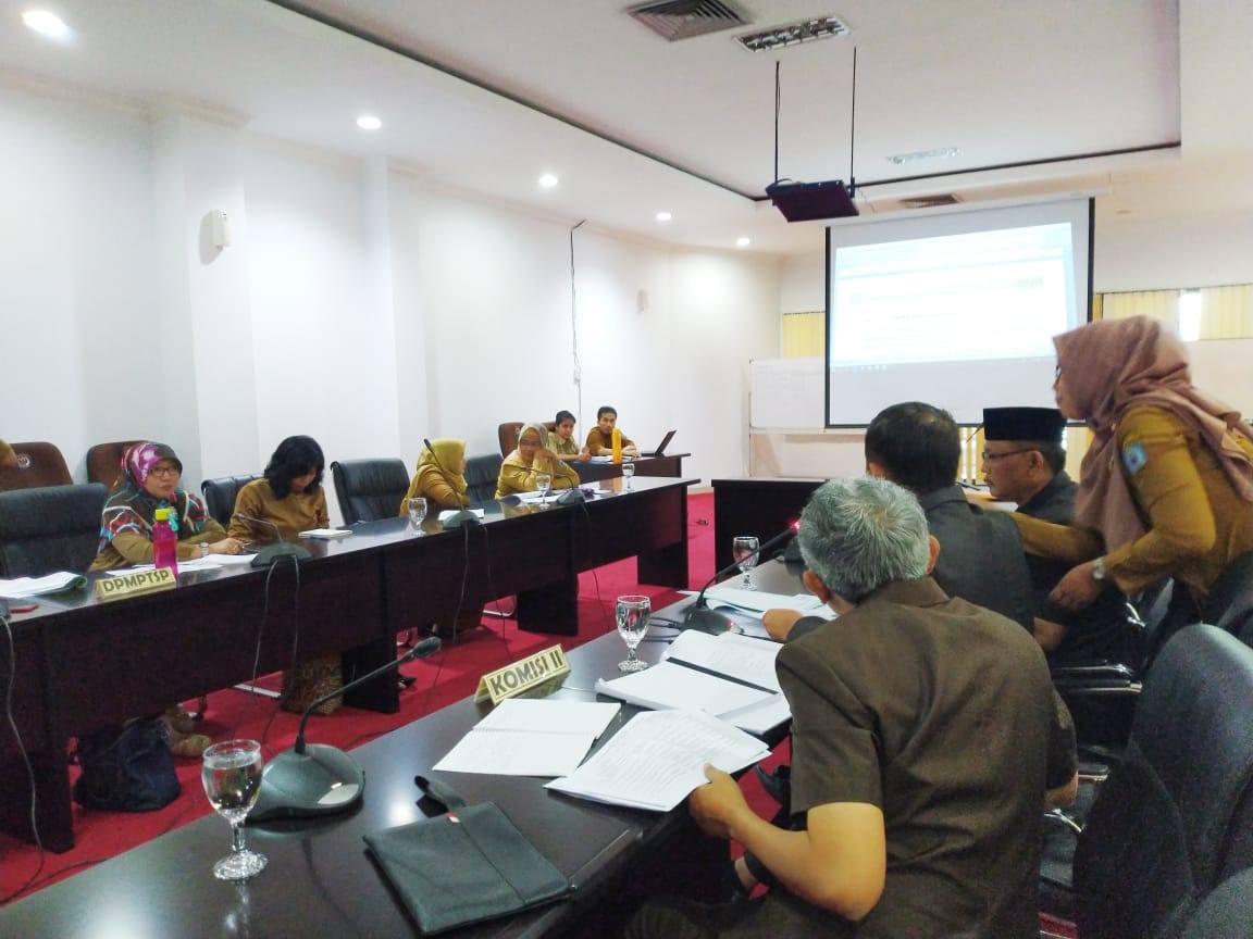 Komisi II DPRD Bontang Dorong DPM-PTSP Lebih Inovatif