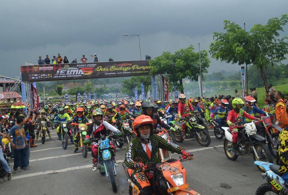 Lepas 800 Rider Jelajah Mahakam, Jaang Minta Diviralkan