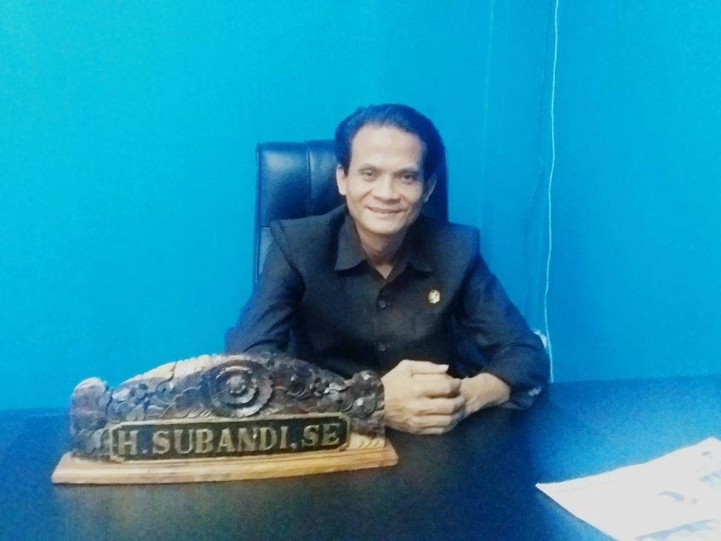 Wakil Ketua DPRD Samarinda, Subandi.