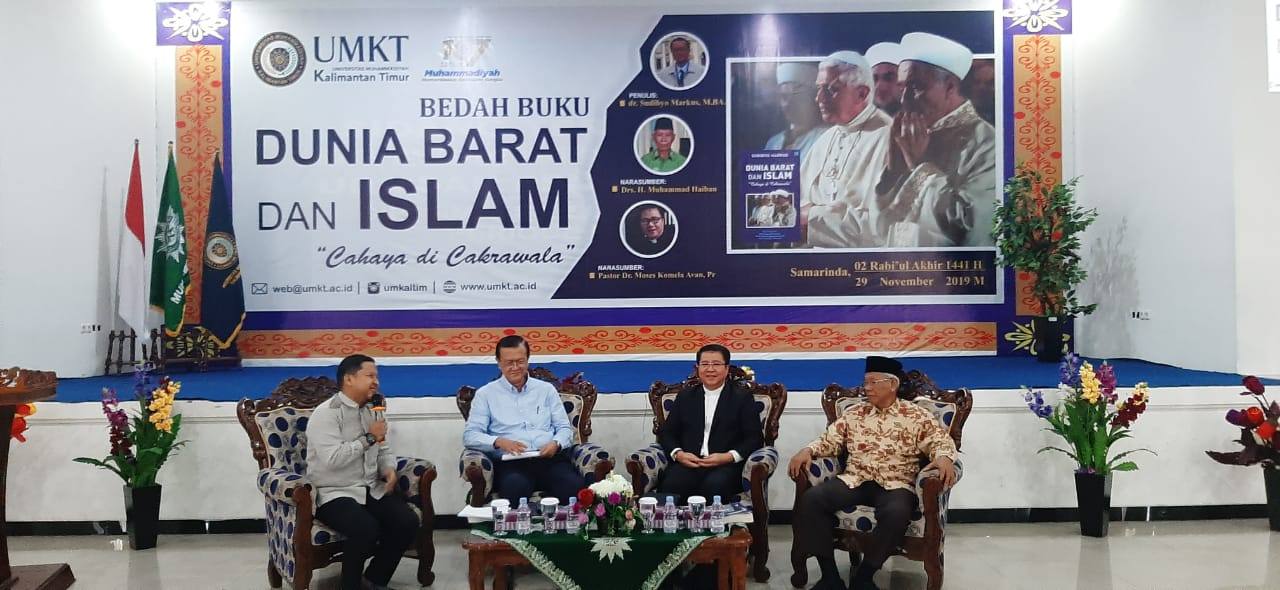 UMKT Gelar Bedah Buku Dunia Barat dan Islam, Hindari Konflik Keagamaan Saat Ini