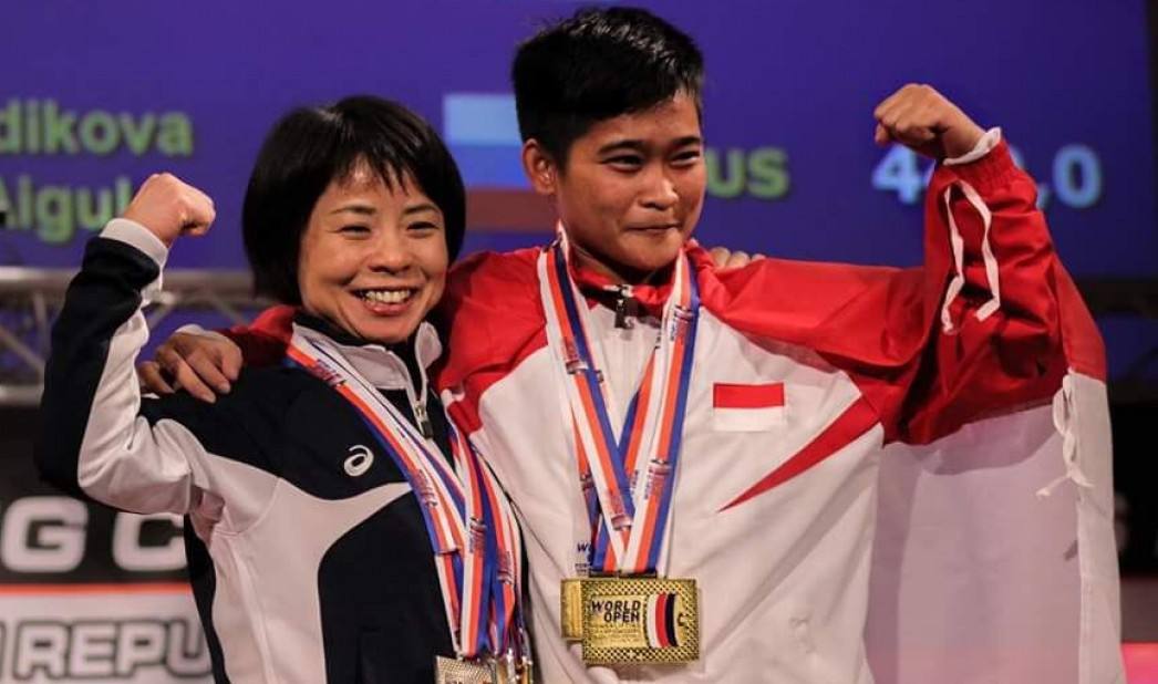Lifter Kaltim Widari Raih Medali Emas di Kejuaraan Dunia