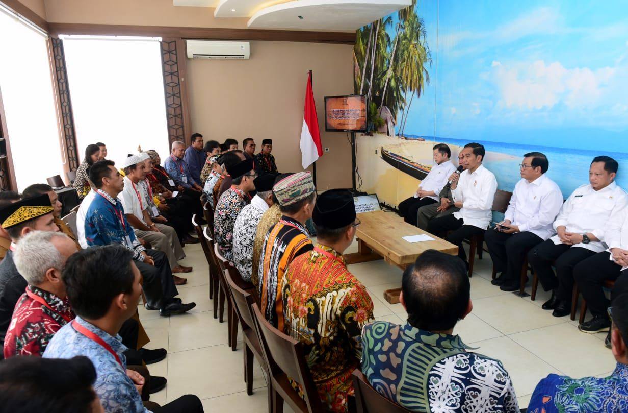Jokowi Minta Izin Tokoh Kaltim Pindahkan Ibu Kota Negara, Begini Isi Percakapannya
