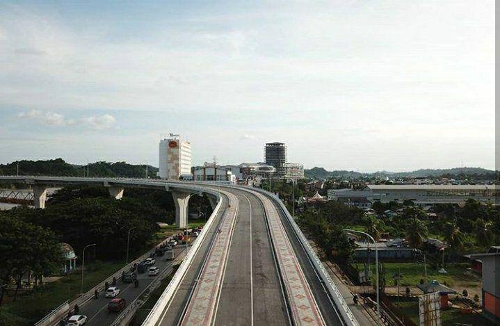 Sambut Rakerwil Apeksi 2021, DLH Samarinda Percantik Kolong Jembatan Mahkota IV