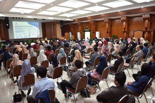 Sebanyak 165 peserta pun lolos administrasi dan mengikuti pembukaan program magang di Gedung Town Center Badak LNG.