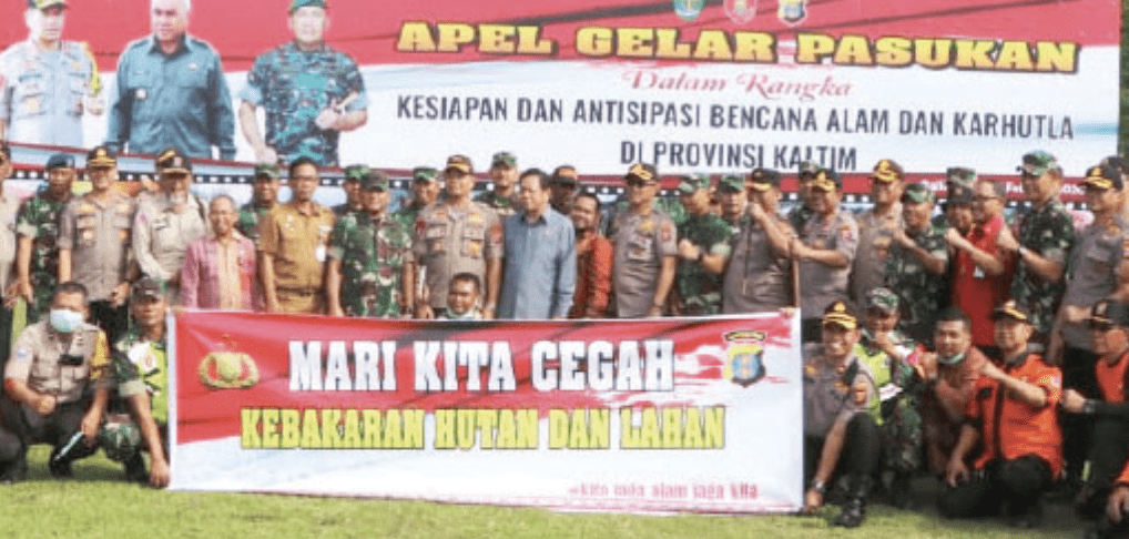 Makmur HAPK Apresiasi TNI dan Polri Siap Siaga Cegah Karhutla di Kaltim