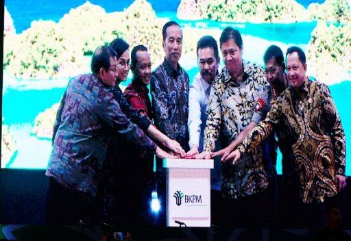 Rakornis Investasi tersebut, dibuka secara resmi oleh Presiden Joko Widodo.