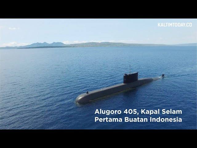 Alugoro 405, Kapal Selam Pertama Buatan Indonesia