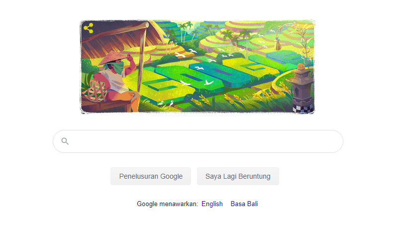 Dijadikan Google Doodle Hari Ini, Berikut Fakta Menarik Subak Bali yang Mendunia