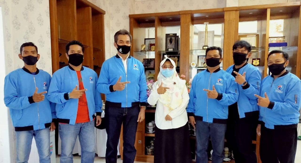 Perkenalkan Diri, Partai Gelora Indonesia Silaturahmi ke Wali Kota Bontang