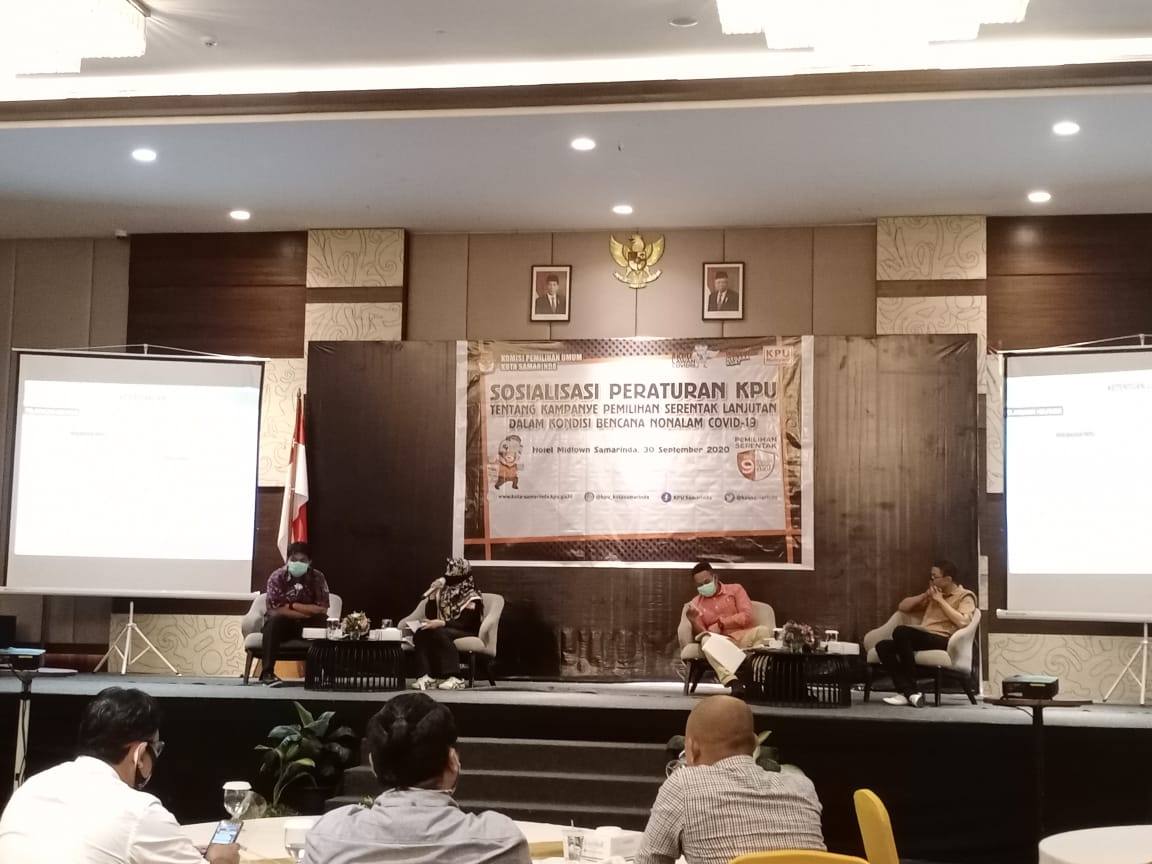 KPU Samarinda Bahas Rinci Penyebaran Bahan Kampanye hingga Teknis Iklan Kampanye
