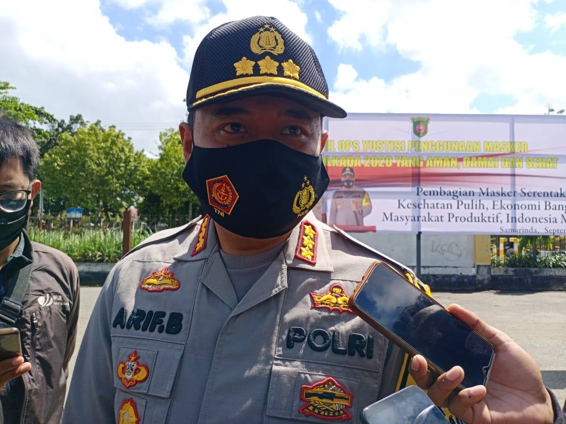 Tak Gunakan Masker, Polresta Samarinda Siapkan Sanksi Demi Efek Jera