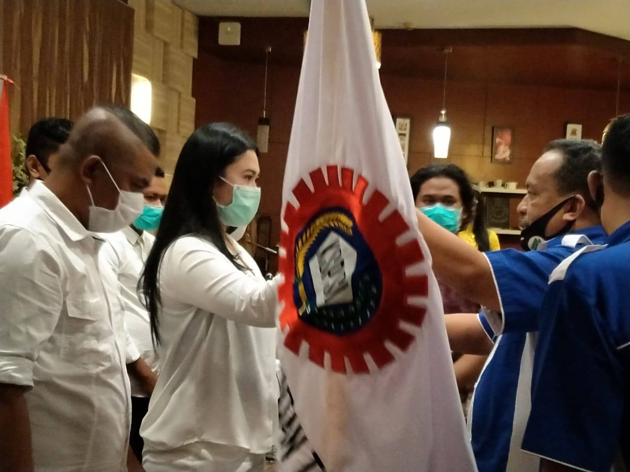 Resmi Dilantik, Ketua KSPSI Kutim Ajak Kawal Kesejahteraan Pekerja