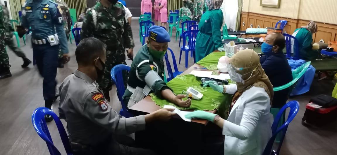 Sambut HUT ke-75 TNI, Kodim 0909/Sangatta Lakukan Donor Darah