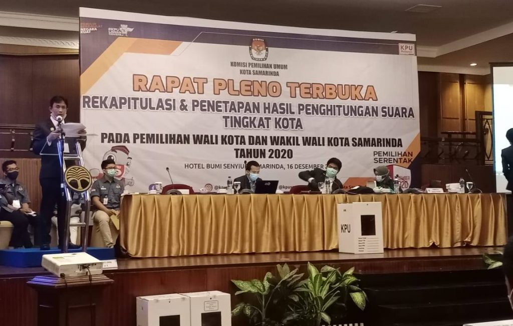 KPU Samarinda Gelar Rapat Pleno Terbuka Untuk Rekapitulasi Dan ...