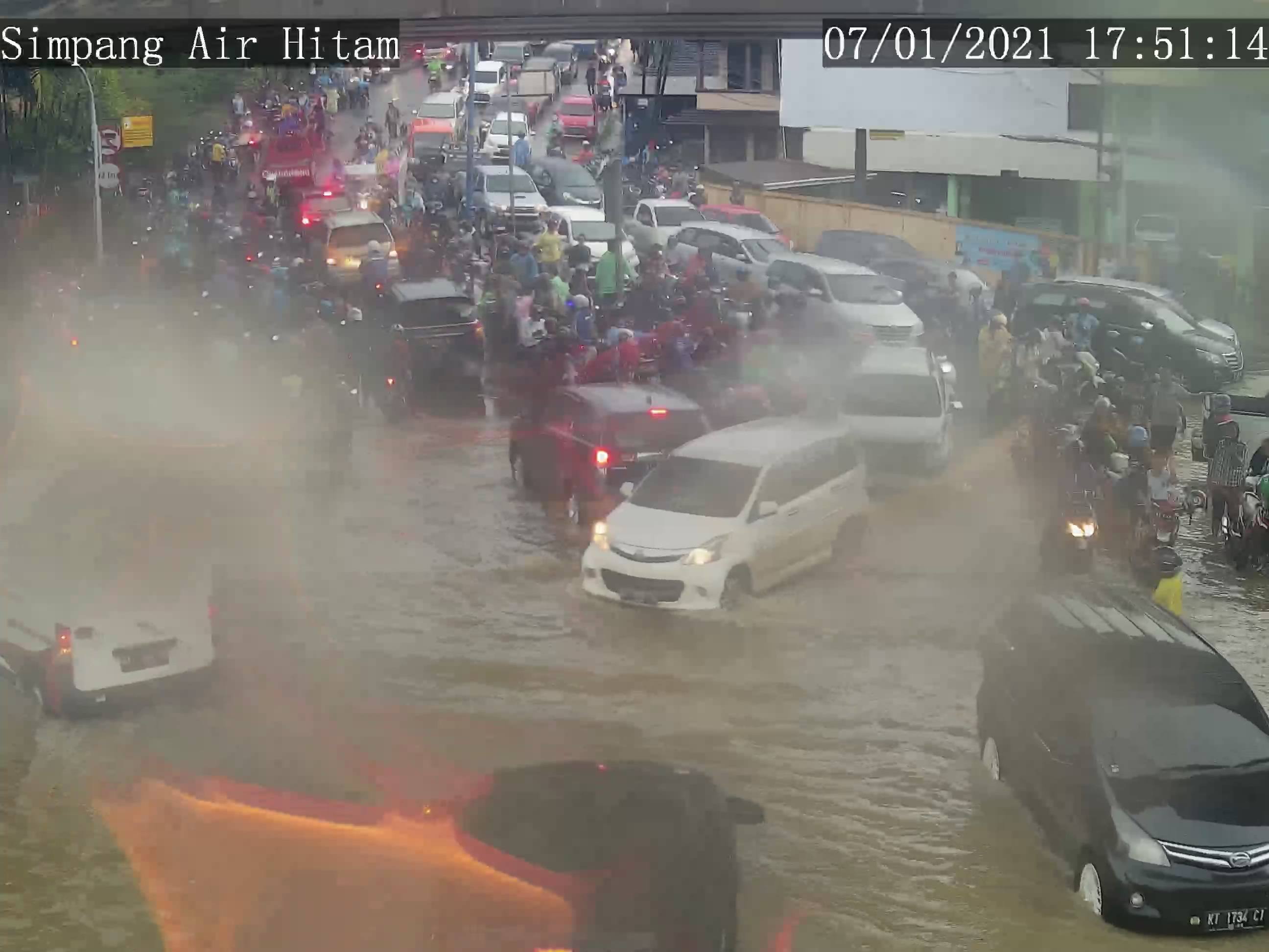 Diguyur Hujan Deras, 27 Ruas Jalan di Samarinda Banjir