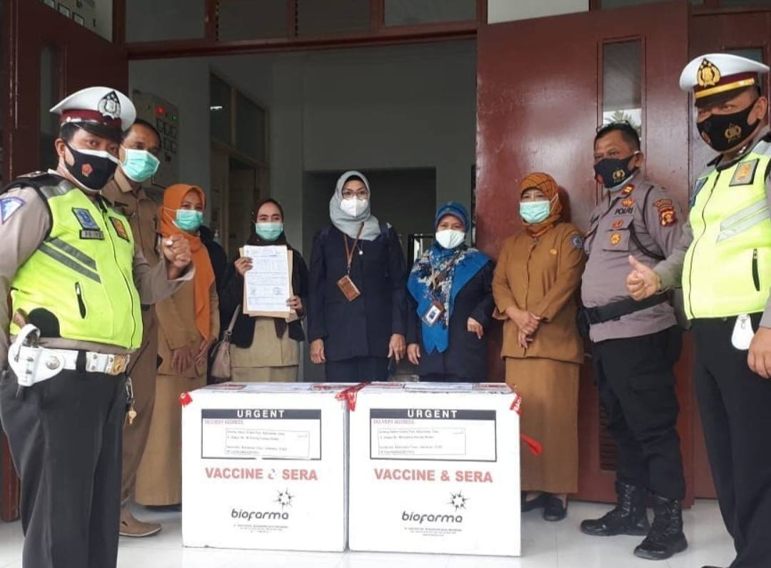 3.840 Vaksin Tiba di Bontang, Diprioritaskan untuk 1.895 Nakes, 10 Pejabat dan Tokoh Masyarakat