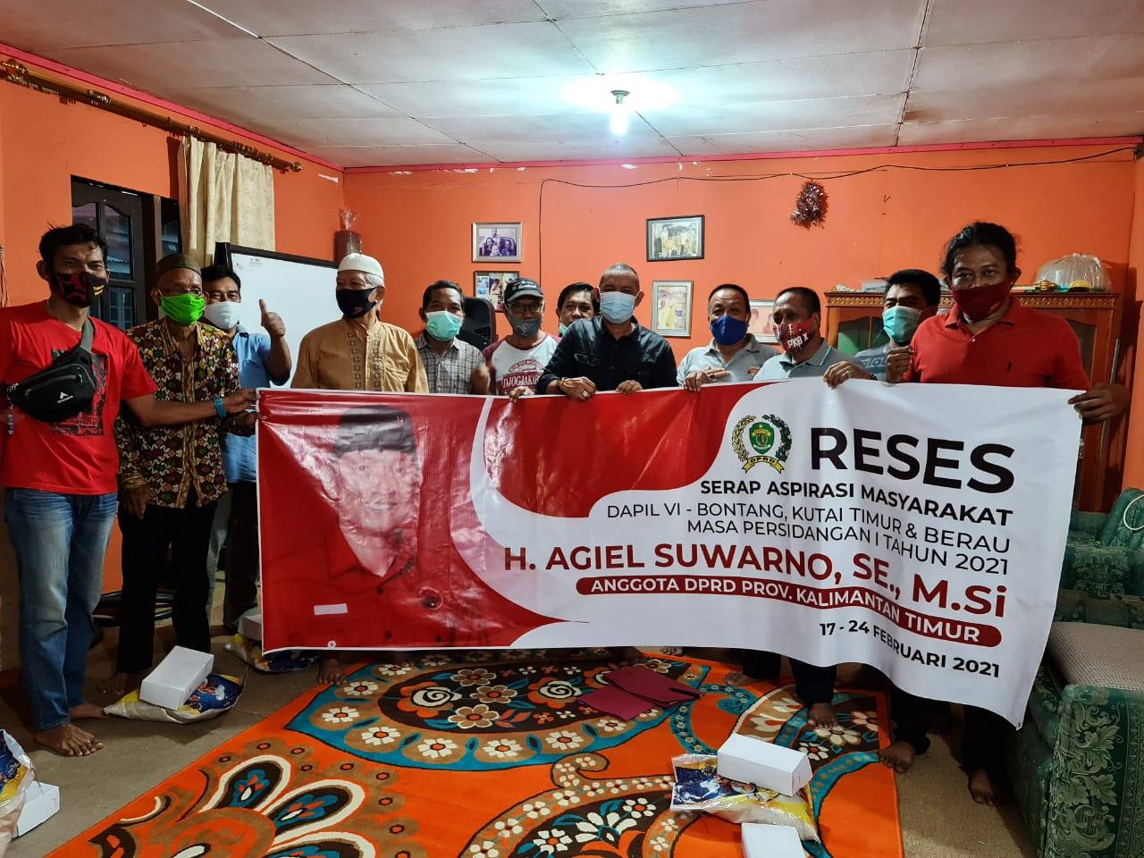 Gelar Reses, Agiel Suwarno Terima Aspirasi Masyarakat Soal Pembangunan Jalan Tol Bontang-Samarinda dan Beasiswa Pendidikan