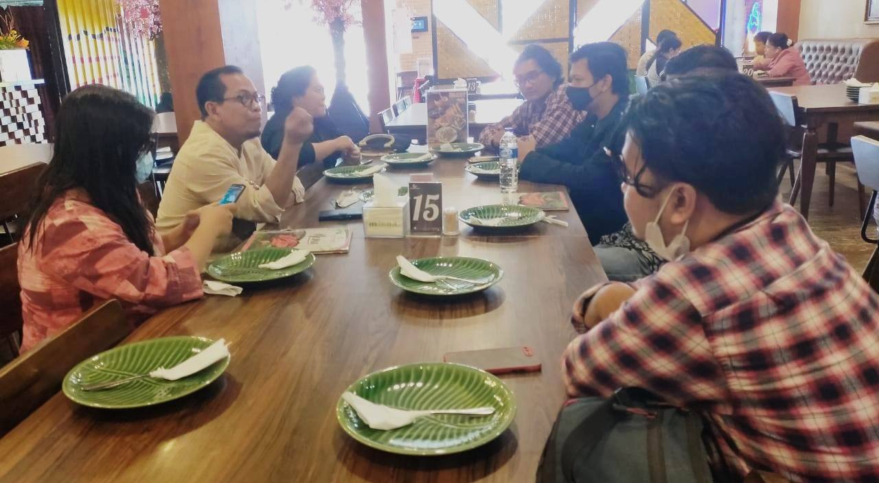 Media Gathering, Angkasa Jaya Ajak Wartawan Tetap Kritis