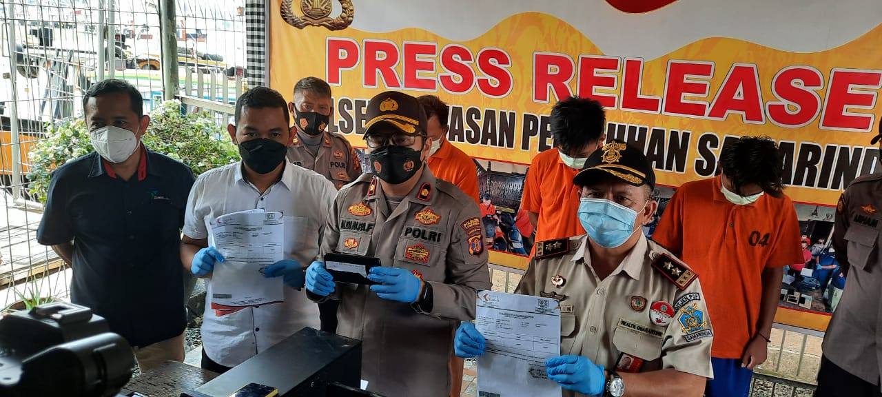 Palsukan Surat Hasil Rapid Tes Antigen, Tiga Orang di Samarinda Dibekuk Polisi