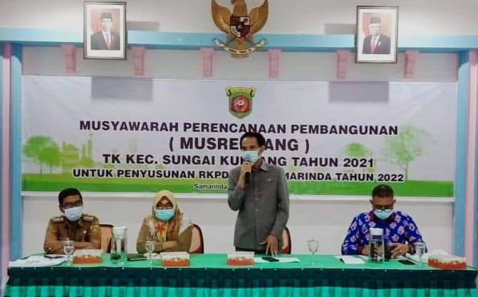 Susun RKPD, Wakil Ketua DPRD Samarinda Hadiri Musrenbang Tingkat Kecamatan Sungai Kunjang