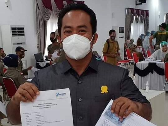 Anggota DPRD Bontang, Faisal FBR: Efek Vaksin Jauh dari Hoaks