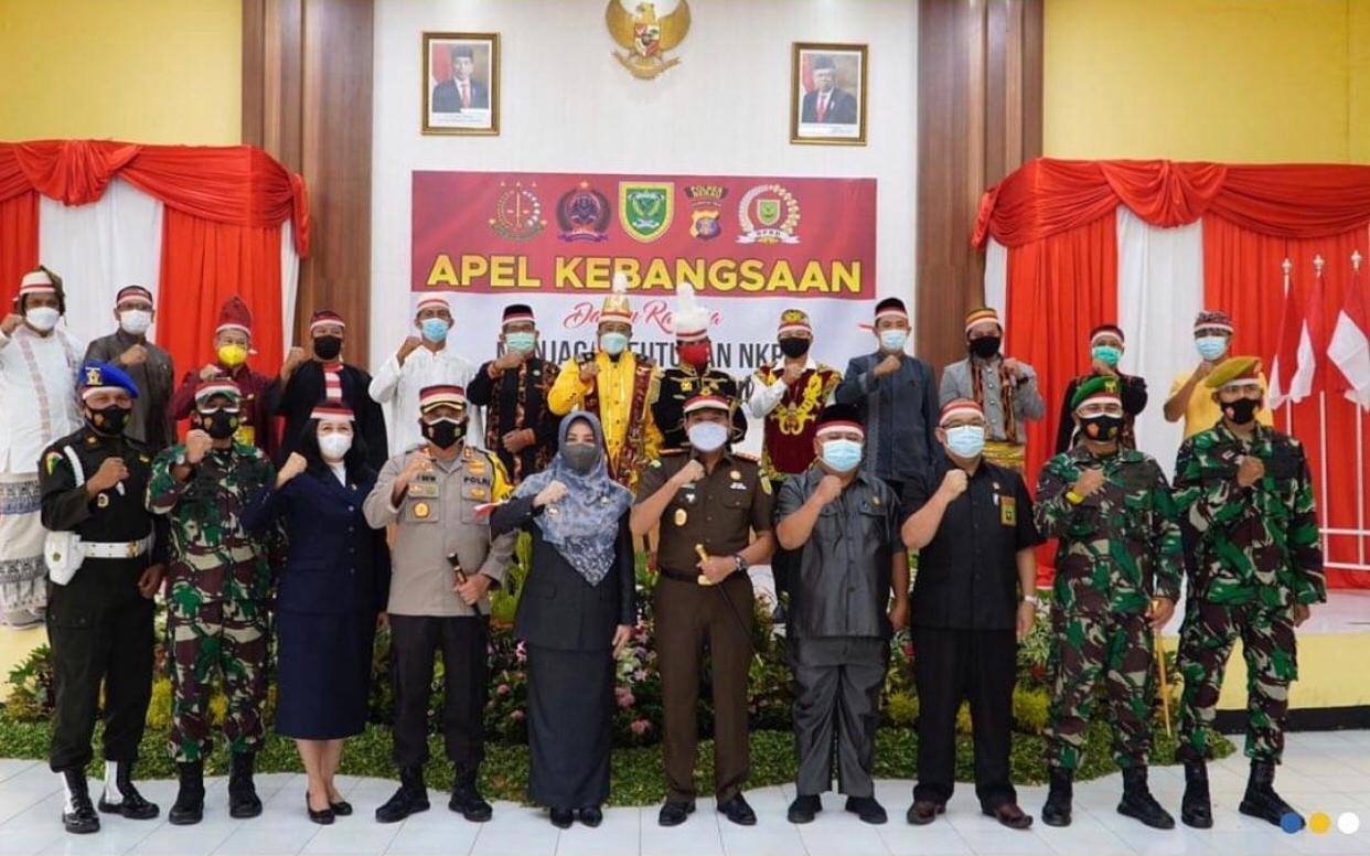 Pimpin Apel Kebangsaan, Sri Juniarsih Tegaskan Warga Indonesia Wajib Lindungi NKRI
