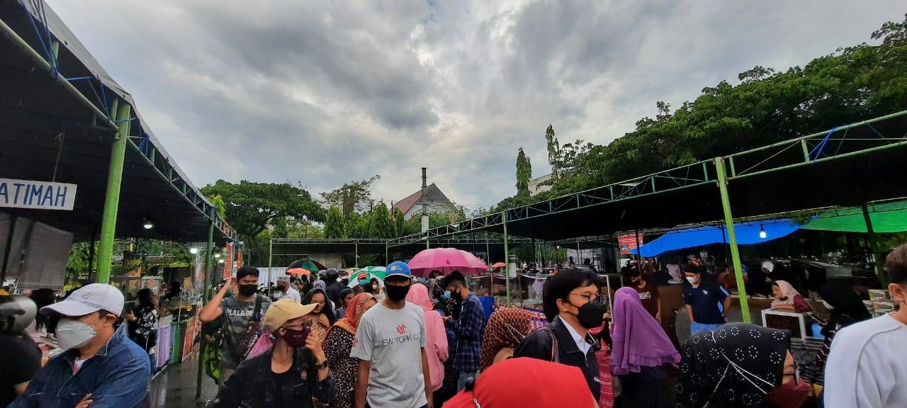 Kerumunan di Pasar Ramadhan, Pemkot Samarinda Janji Evaluasi