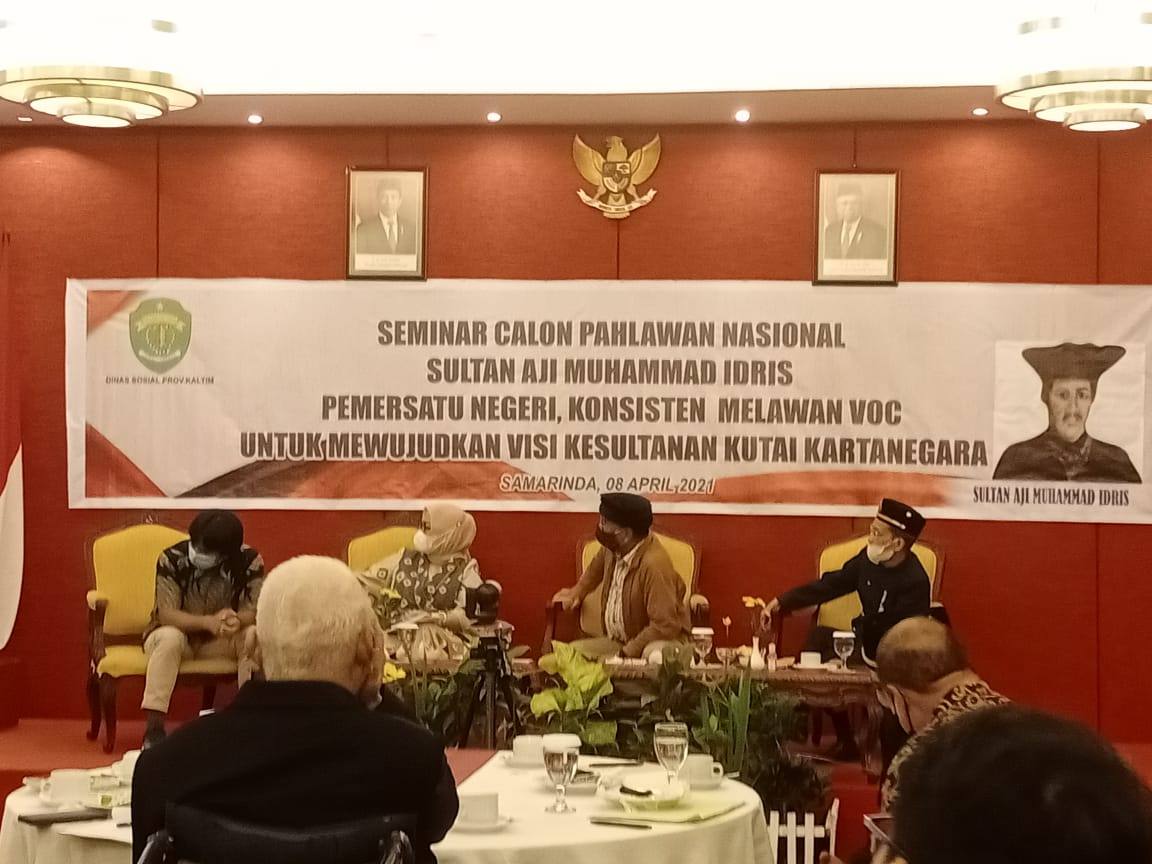 Dinsos Kaltim Adakan Seminar, Sultan Aji Muhammad Idris Dicalonkan Jadi Pahlawan Nasional