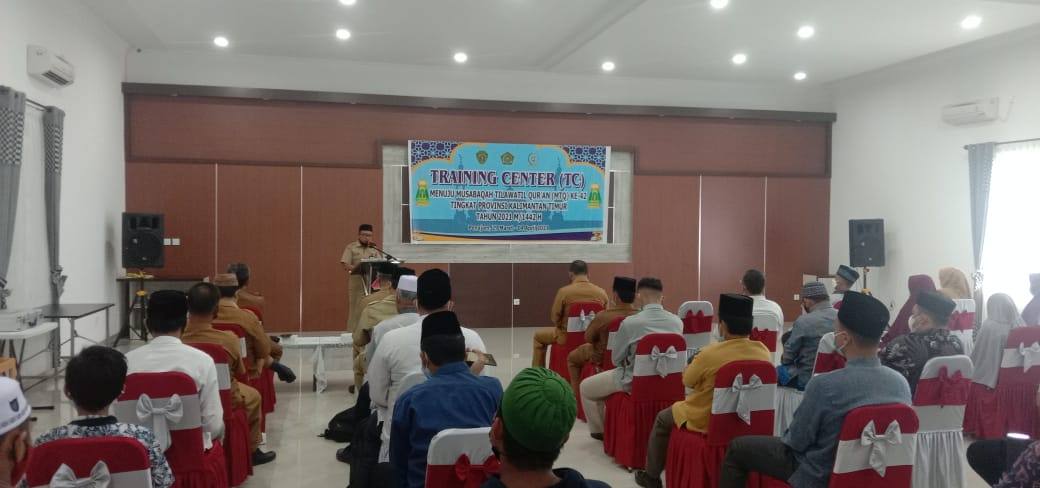 Persiapkan Kafilah Hadapi MTQ ke-42 Tingkat Provinsi Kaltim, Pemkab PPU Gelar Training Center
