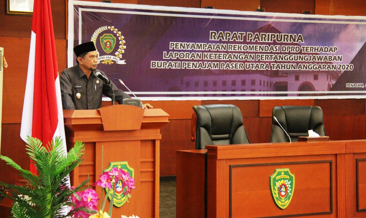Wakil Bupati PPU Hamdam Beri Apresiasi Atas Rekomendasi Pansus LKPJ