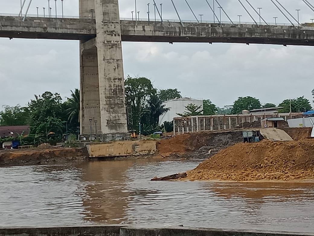 DLH Samarinda Akan Turun Lagi ke Lokasi Longsor Pinggiran Sungai Mahakam