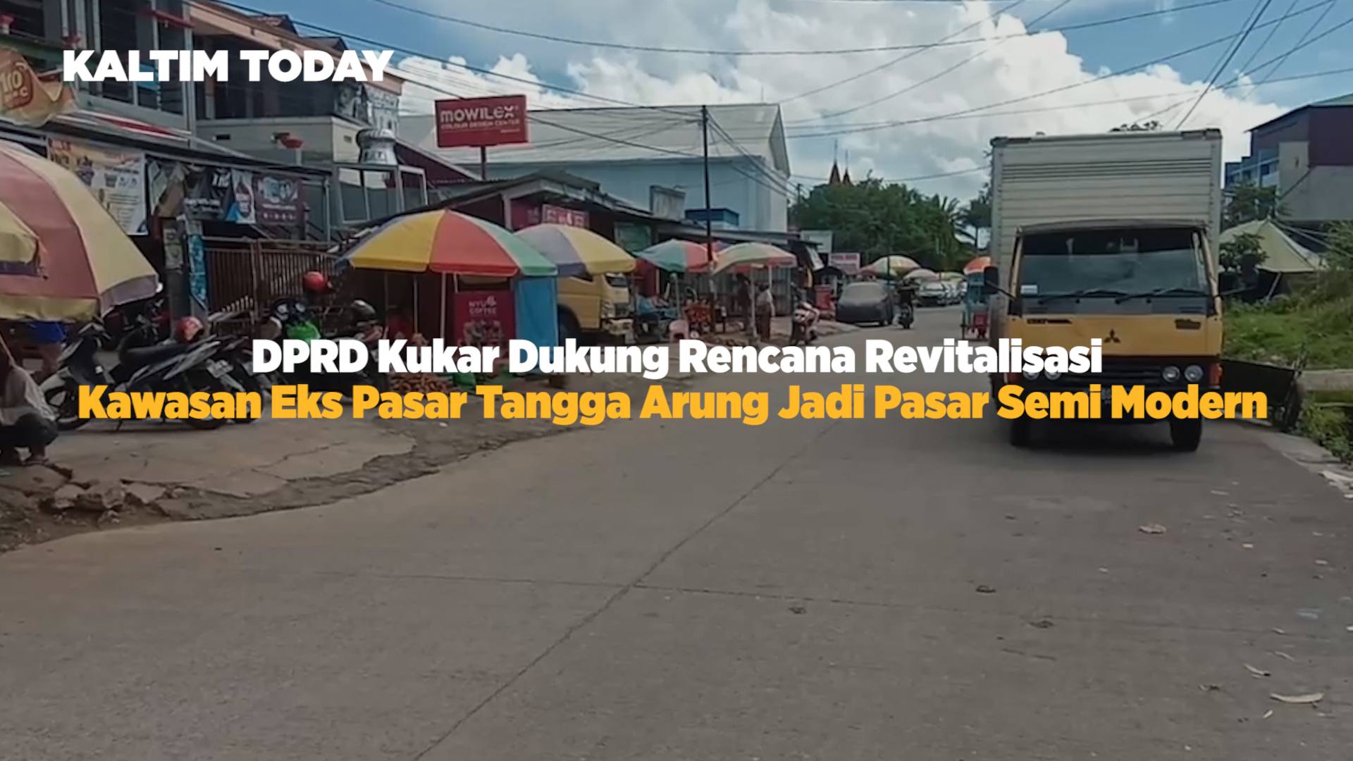 DPRD Kukar Dukung Rencana Revitalisasi Kawasan Eks Pasar Tangga Arung Jadi Pasar Semi Modern