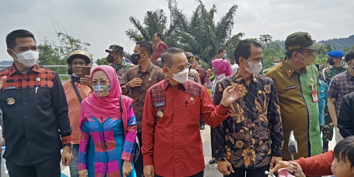 Hadiri Peresmian Jembatan Achmad Amin, Wakil Ketua DPRD Samarinda: Ingat Jasa dan Perjuangannya