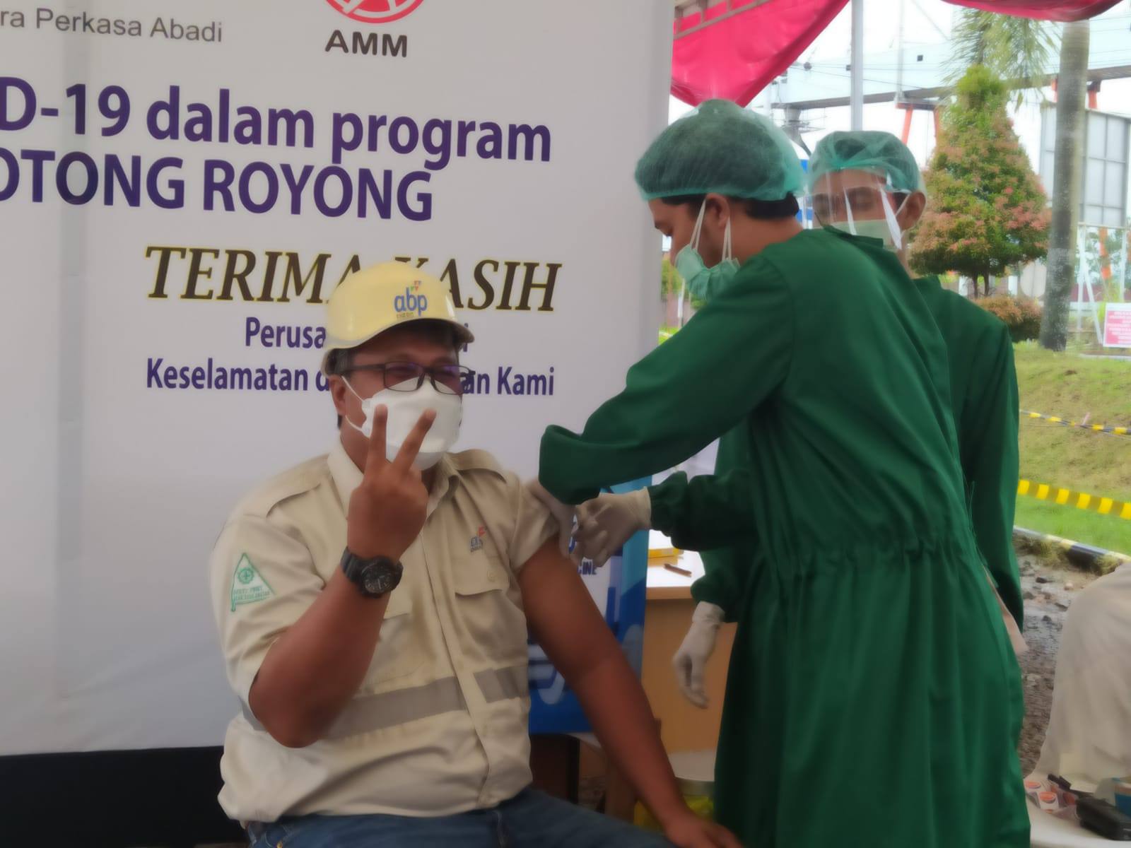 Perusahaan PT ABP Terima Vaksin Gotong Royong Pertama di Kukar