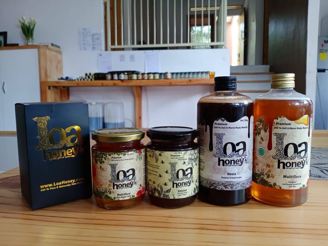 Produk Loa Honey tersedia untuk berbagai ukuran dan jenis. Tinggal disesuaikan dengan kebutuhan.