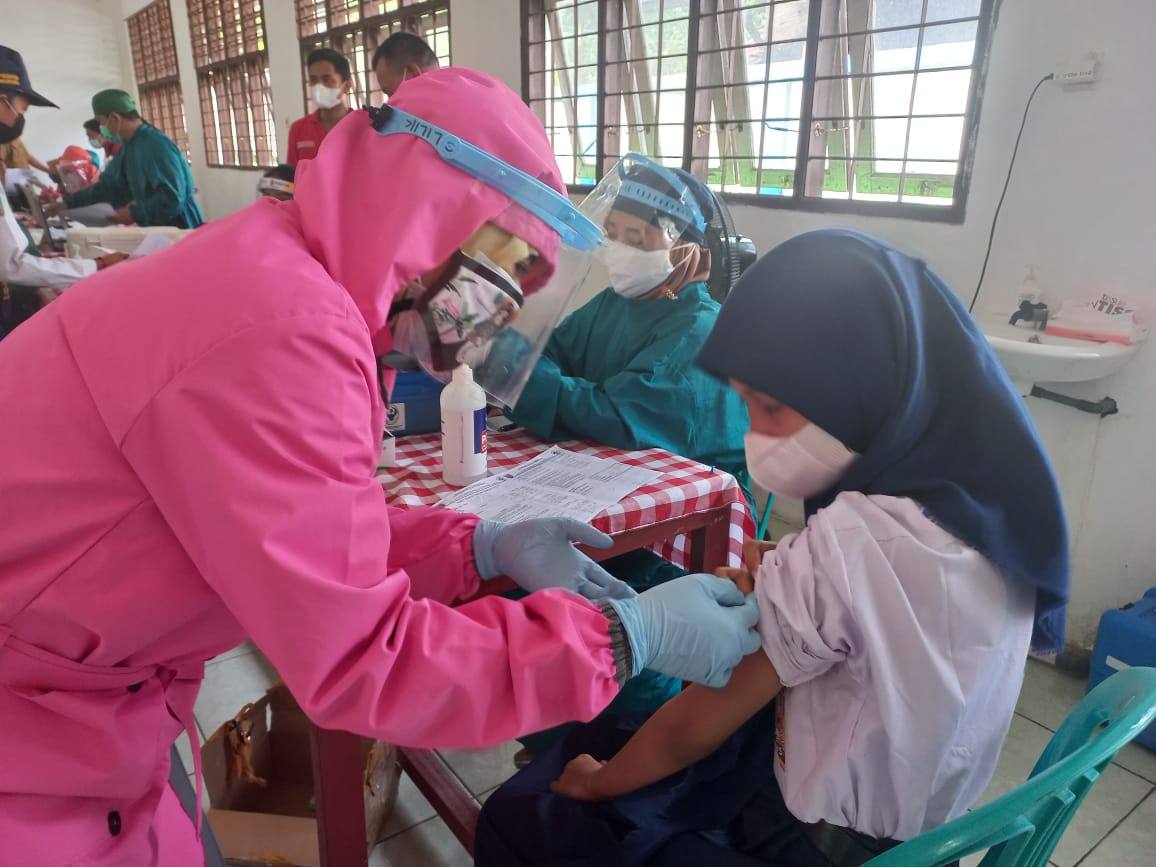 Vaksinasi Guru dan Tenaga Kependidikan di Samarinda Sudah Mencapai 64,4 Persen