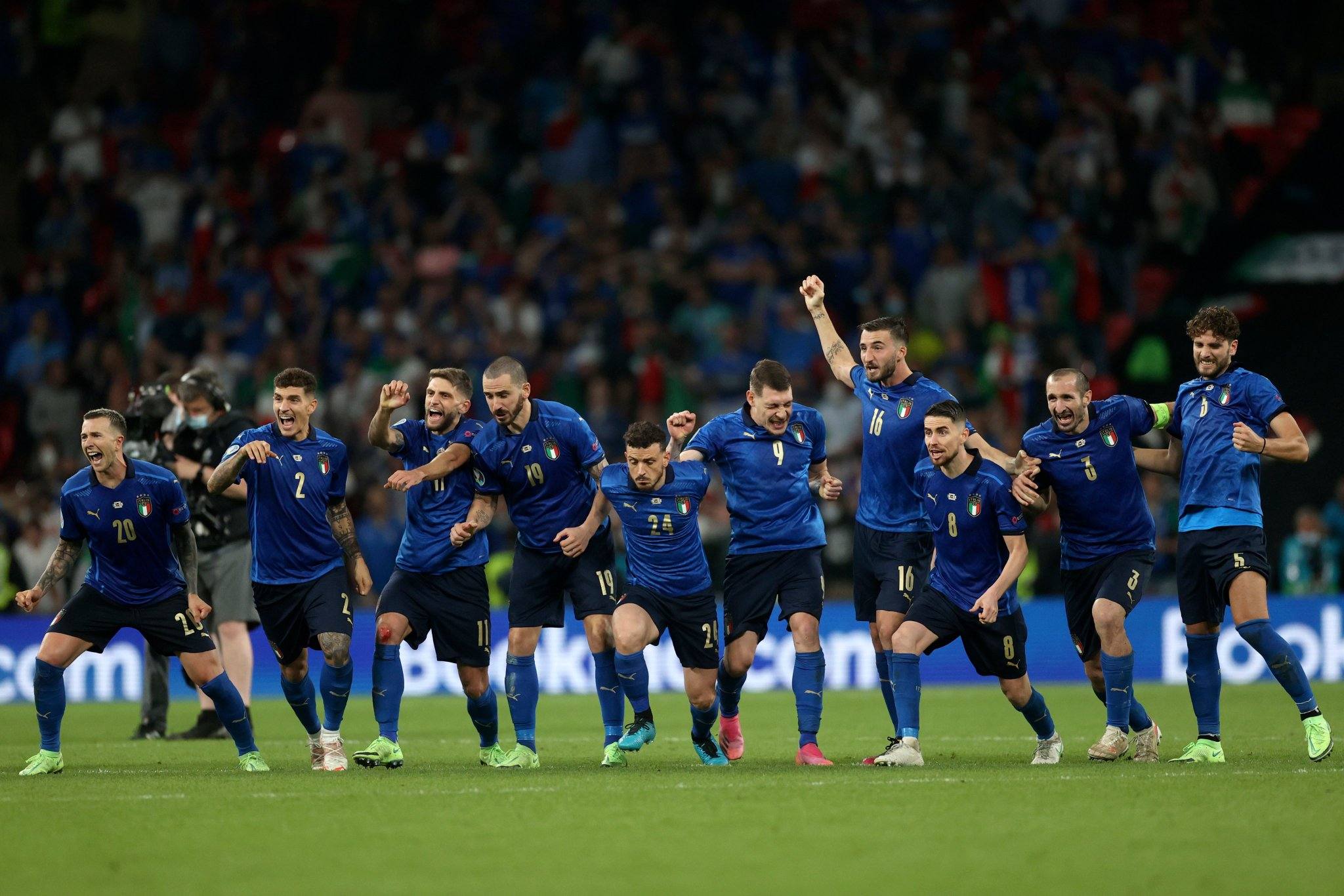 Tundukkan Inggris Lewat Adu Penalti, Italia Juara Euro 2020