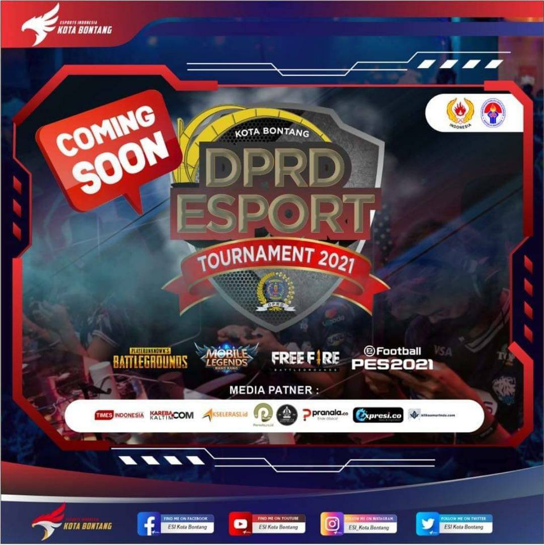 DPRD Tournament E-sports Bontang Digelar Kembali, Siapkan Tim Kalian!