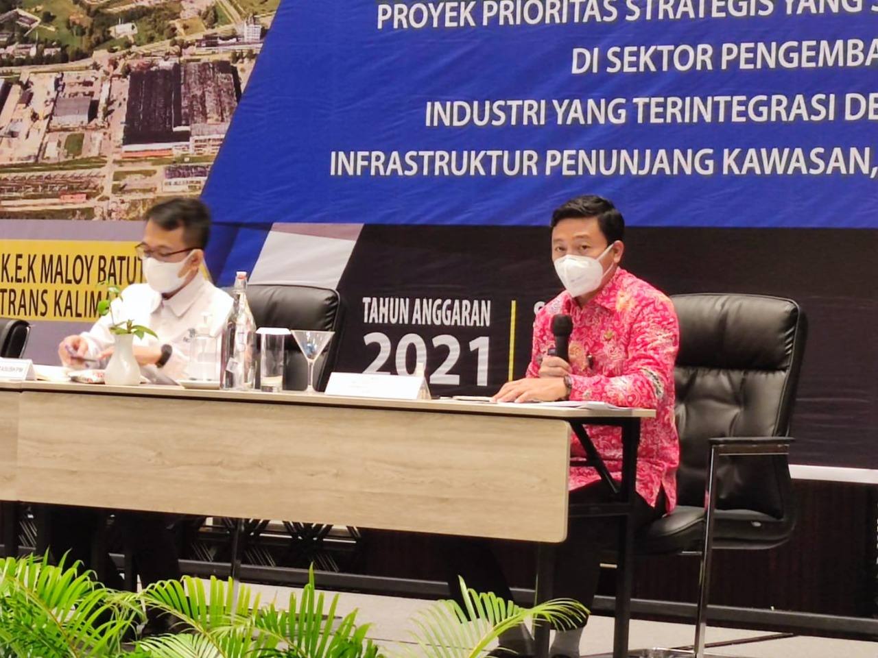 KEK Maloy Batuta Trans Kalimantan Masuk Daftar Proyek Prioritas Strategis Kementerian Investasi
