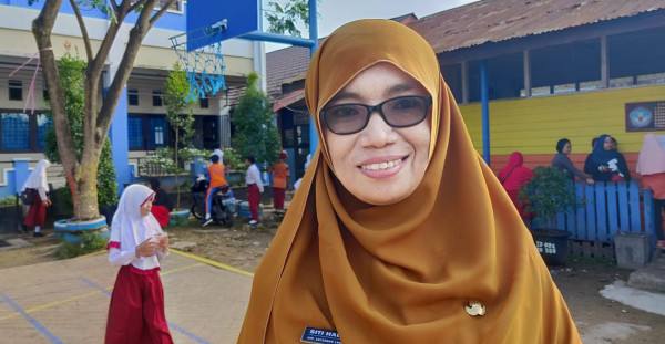 Kepala SMP Negeri 46 Samarinda, Siti Halimah.
