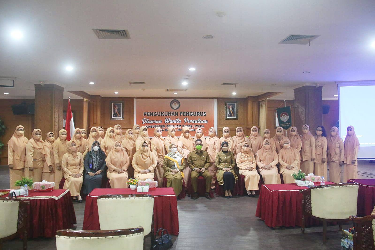 Dharma Wanita Kabupaten PPU Diharapkan Berperan Dukung Pembangunan Daerah