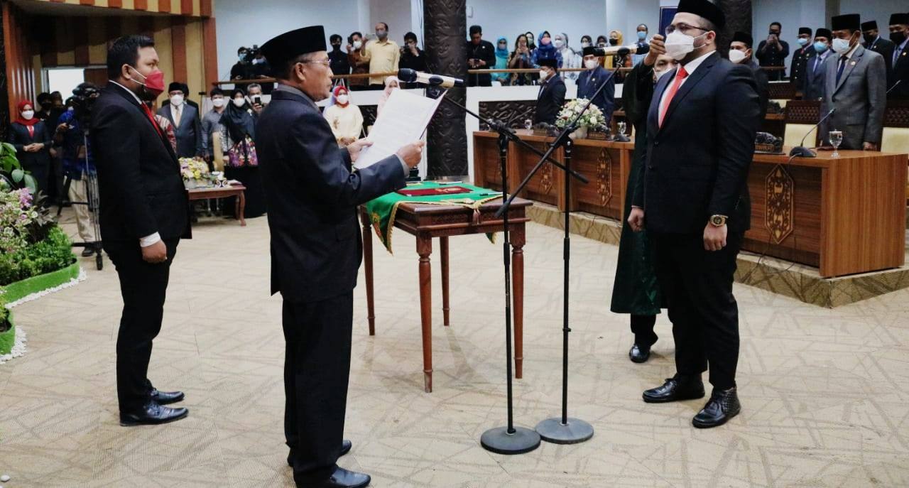 Gantikan Arbain, Muhammad Andi Afif Rayhan Harun Resmi Jadi Anggota DPRD Samarinda Periode 2019-2024