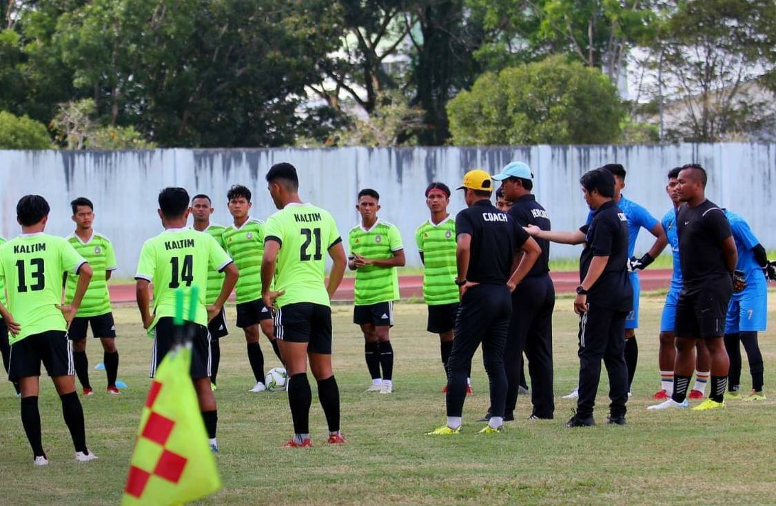11 Putra Daerah Kukar Perkuat Cabor Sepakbola Kaltim di PON XX Papua