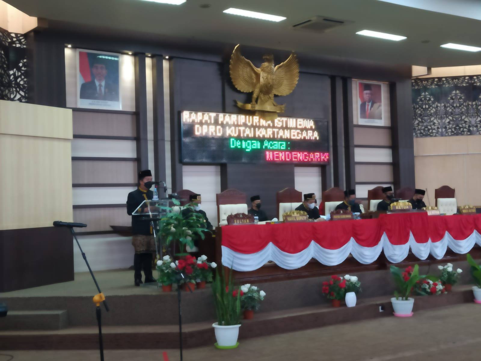 Sidang Istimewa DPRD Kukar, Rendi Solihin Sampaikan Pidato Hari Jadi Kota Tenggarong ke-239